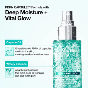 Anua PDRN Collagen Glow Facial Serum Spray formulation