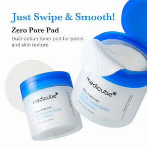 Anua Zero Pore Toner Pads for pore care and smoother-looking skin