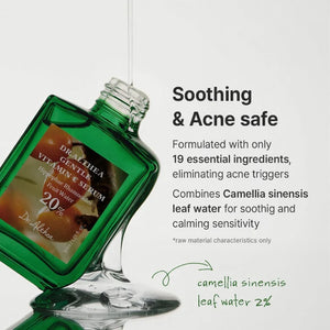 Gentle Vitamin C Serum 30ml skin fomulation