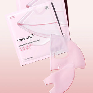 Medicube PDRN Pink Collagen Jelly Gel Mask for hydration glow and firm-looking skin