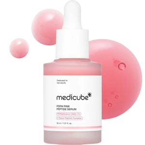 Medicube PDRN Pink Peptide Serum with Salmon DNA PDRN for firm hydrated skin