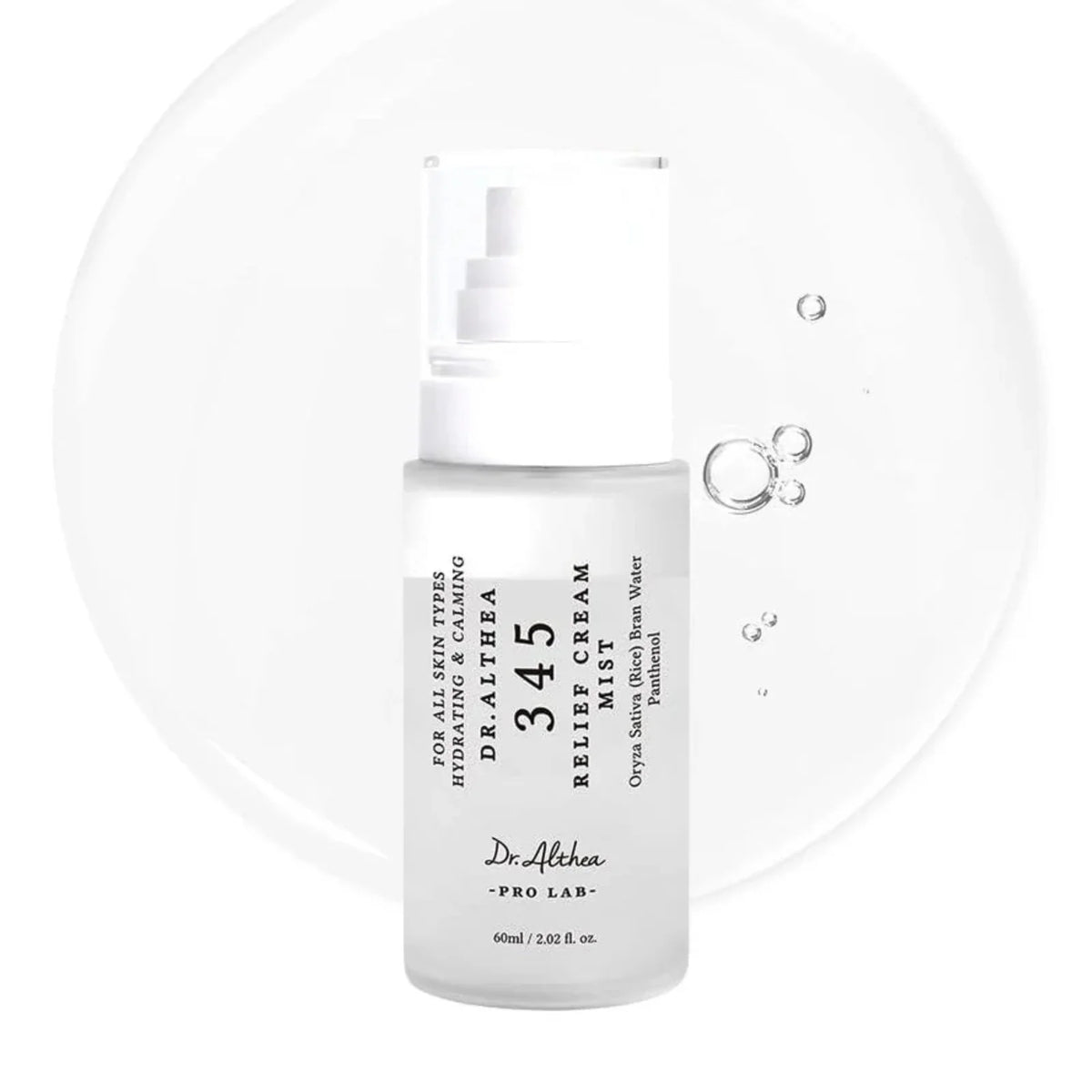 345 Relief Cream Mist 60ml bottle 
