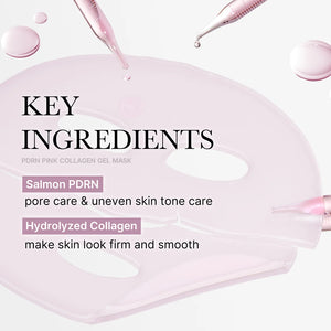 Medicube PDRN Pink Collagen Jelly Gel Mask key ingredients