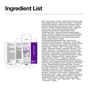 Anua Collagen Retinol Refining Gua Sha Cream 80ml ingredients list