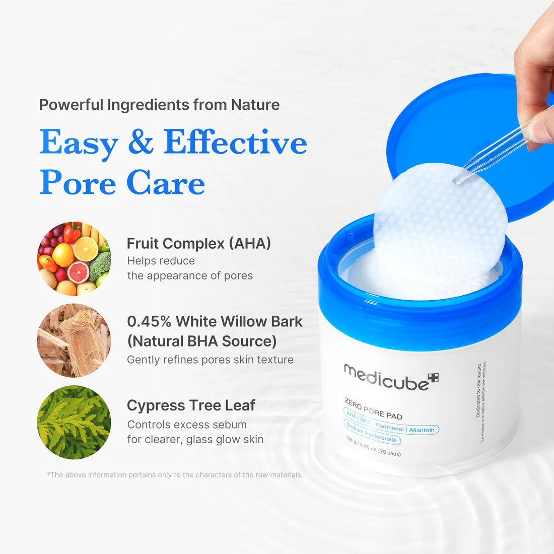Anua Zero Pore Toner Pads for pore care and smoother-looking skin