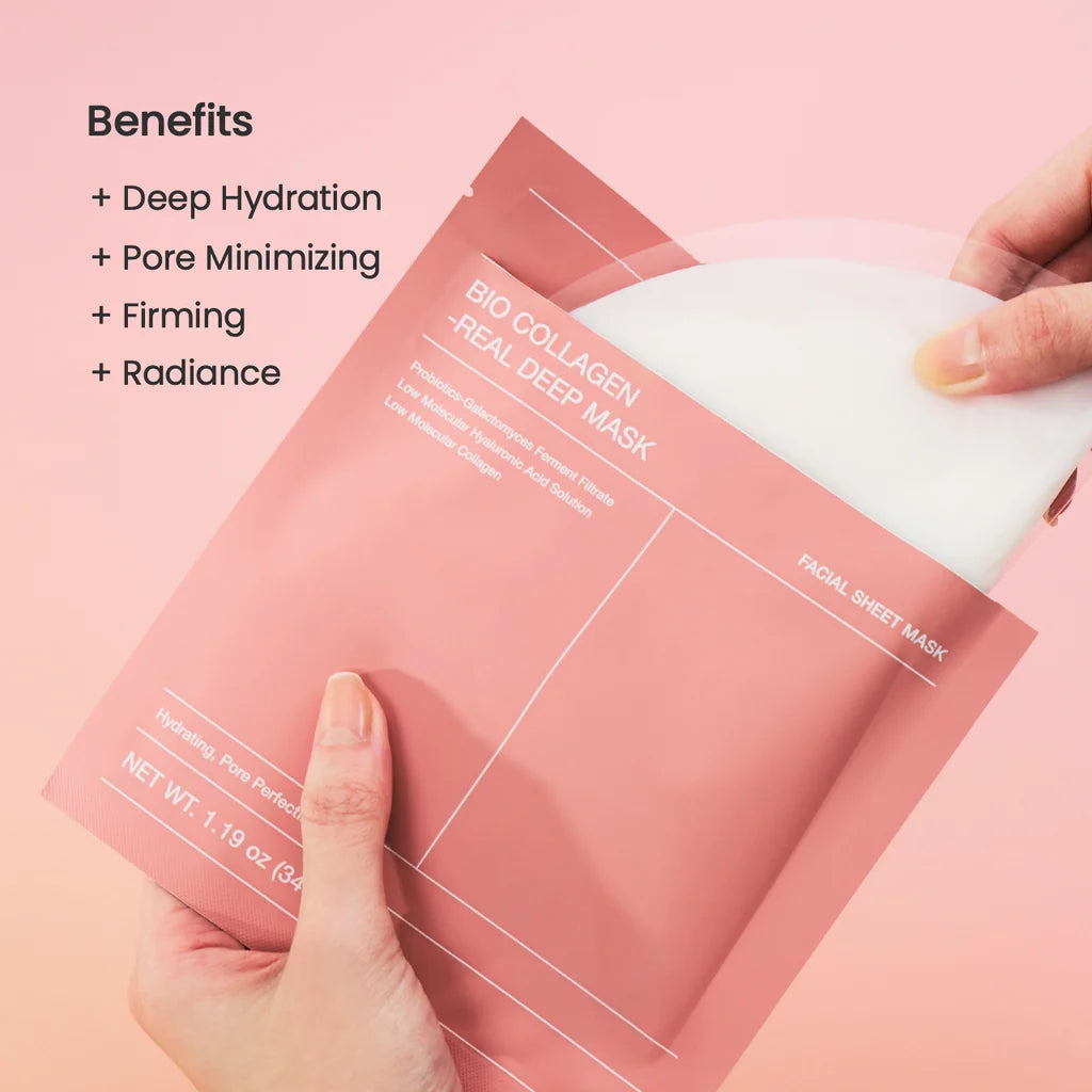 Biodance Bio-Collagen Real Deep Mask Korean hydrogel face mask benefits