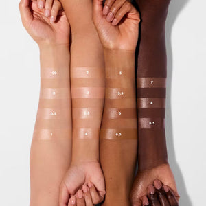 e.l.f. Halo Glow Liquid Filter shades swatches