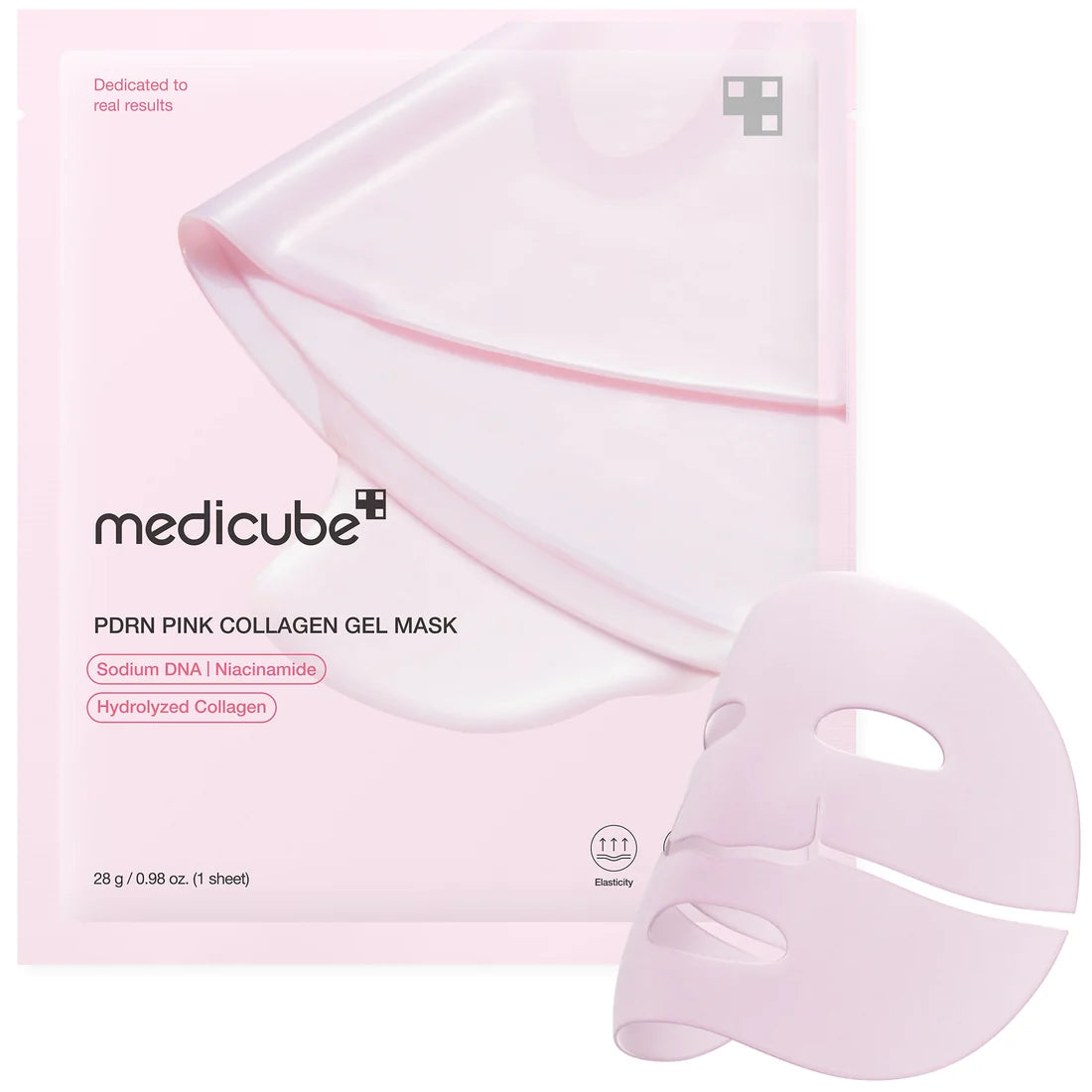 Medicube PDRN Pink Collagen Jelly Gel Mask for hydration glow and firm-looking skin
