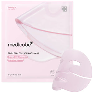 Medicube PDRN Pink Collagen Jelly Gel Mask for hydration glow and firm-looking skin